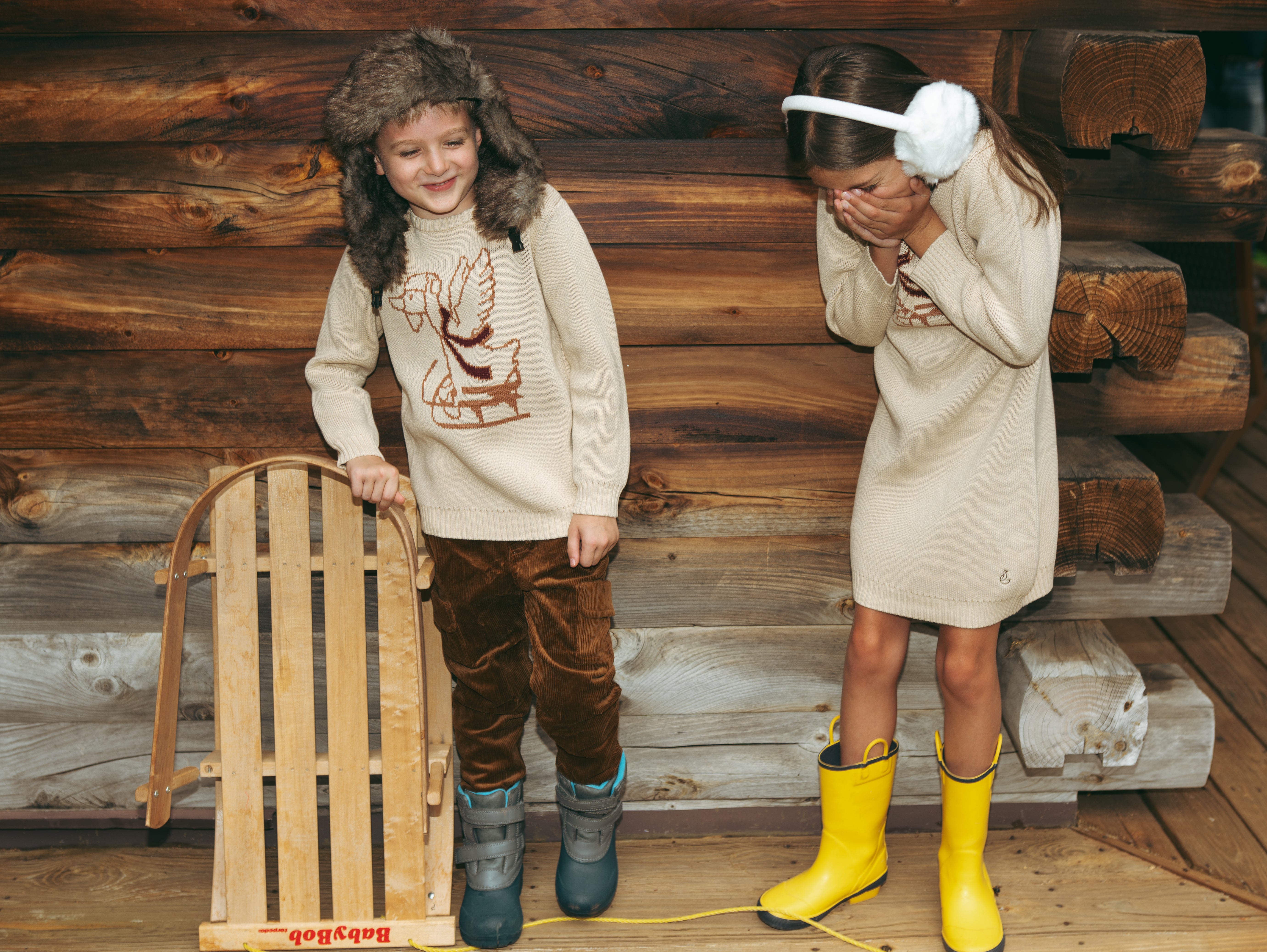 (Pre-order) Gūsey Boys Knit Sweater