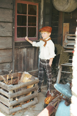 Plaid dress pants
