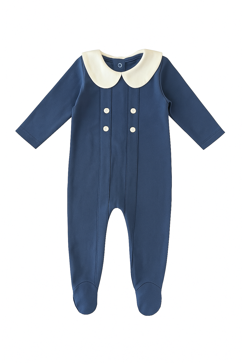 Buttoned Footie