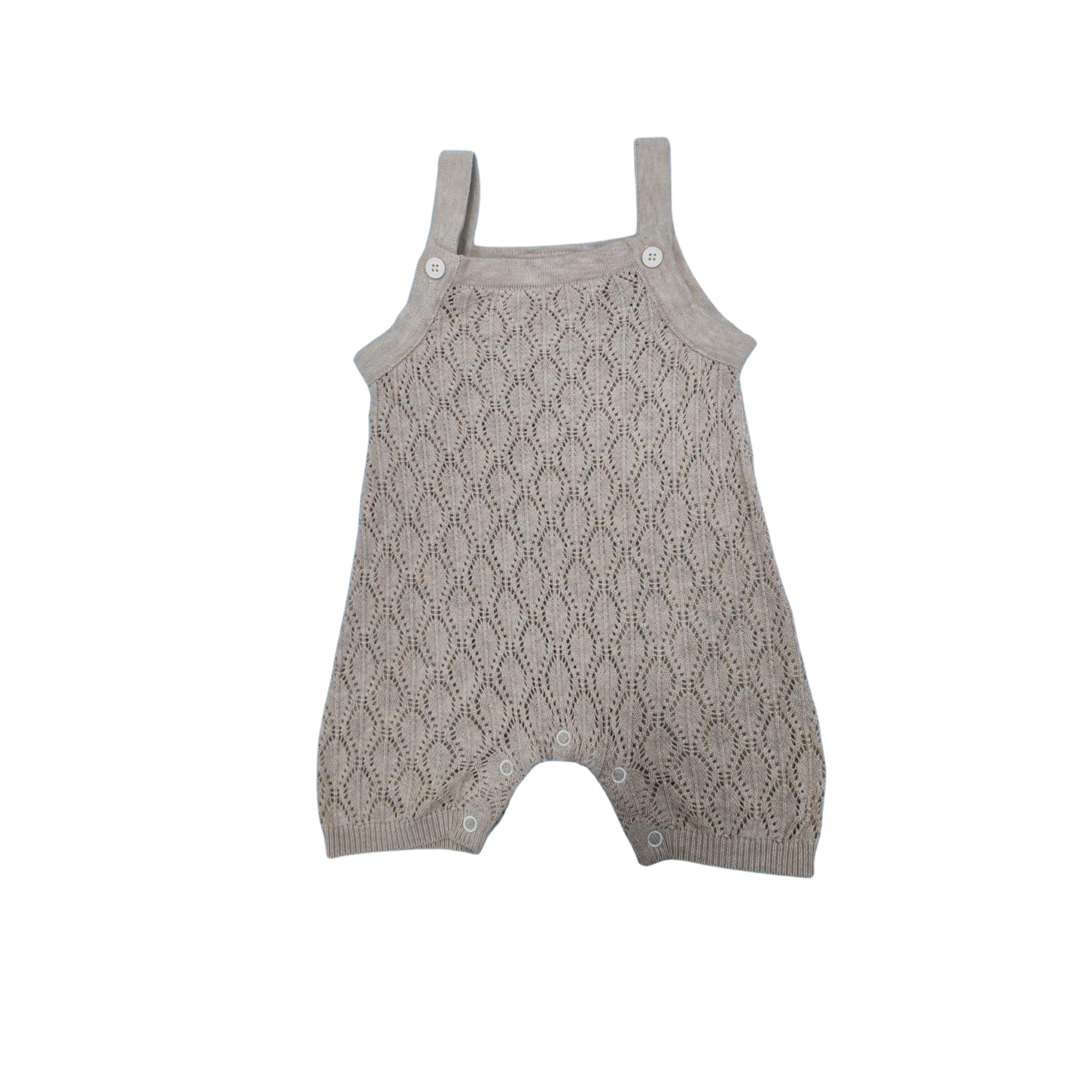 Thin knit boys romper